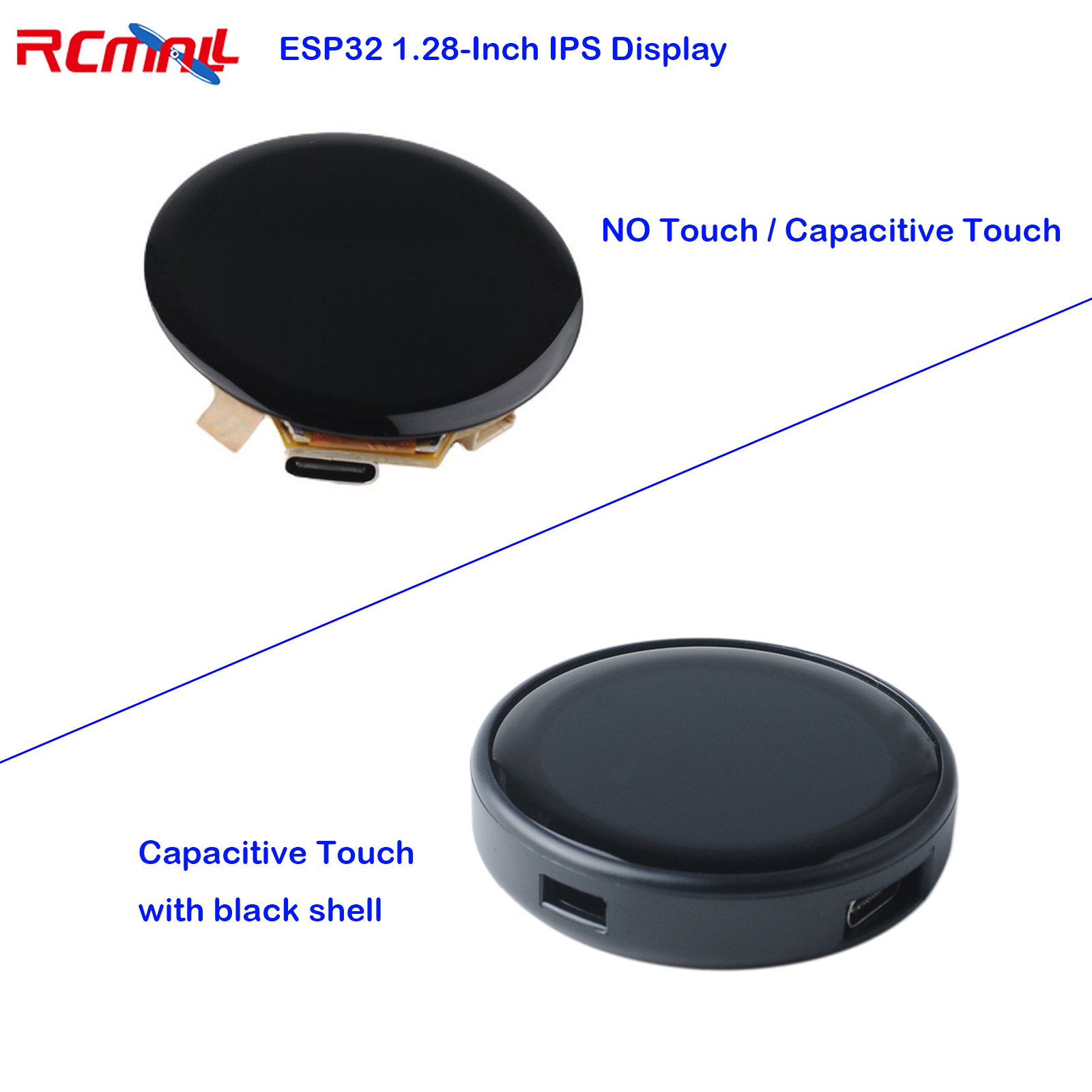 Smart Home Module Iot - Layar ESP32 1.28 inci ESP32-C3 WiFi
