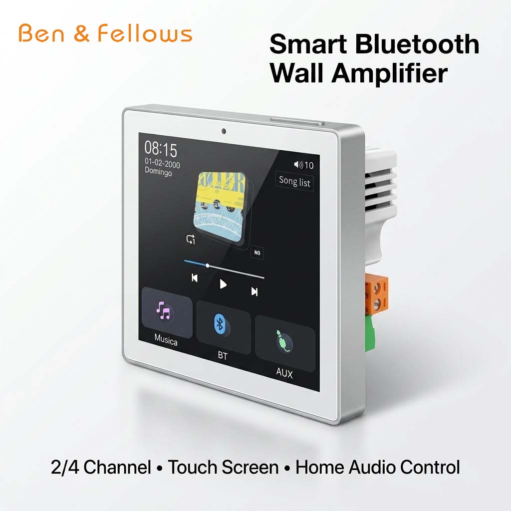 Tuya 4 Channel - Tuya Smart Home Bluetooth Amplifier Dinding