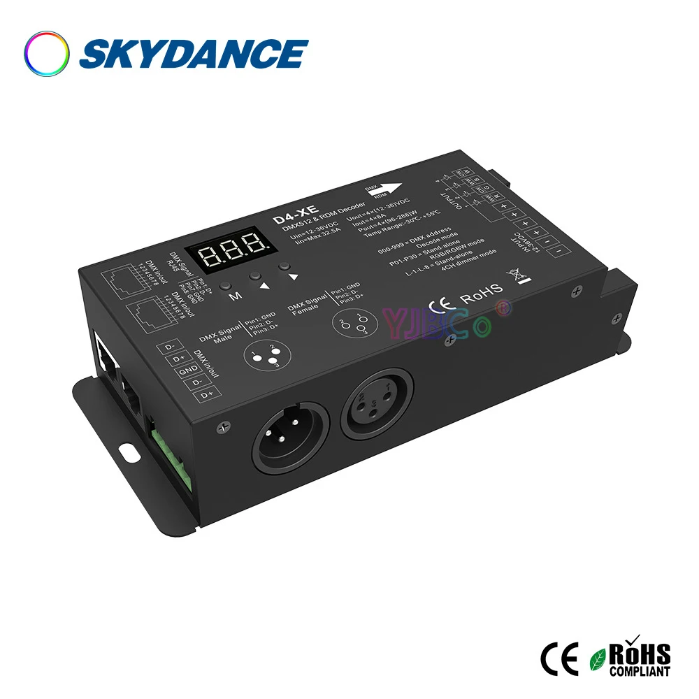 Tuya 4 Channel - Skydance D4-XE 4 Saluran Tegangan Konstan