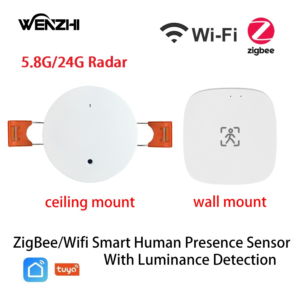 ZigBee Sensor gerak, Wifi 5.8/ - Tasmota ulasan dan harga
