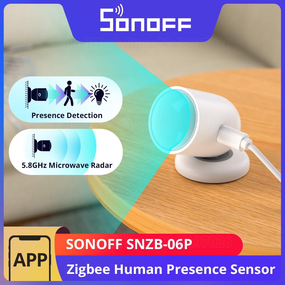SONOFF SNZB-06P Zigbee Sensor  - Sonoff Mini R4 ulasan dan harga