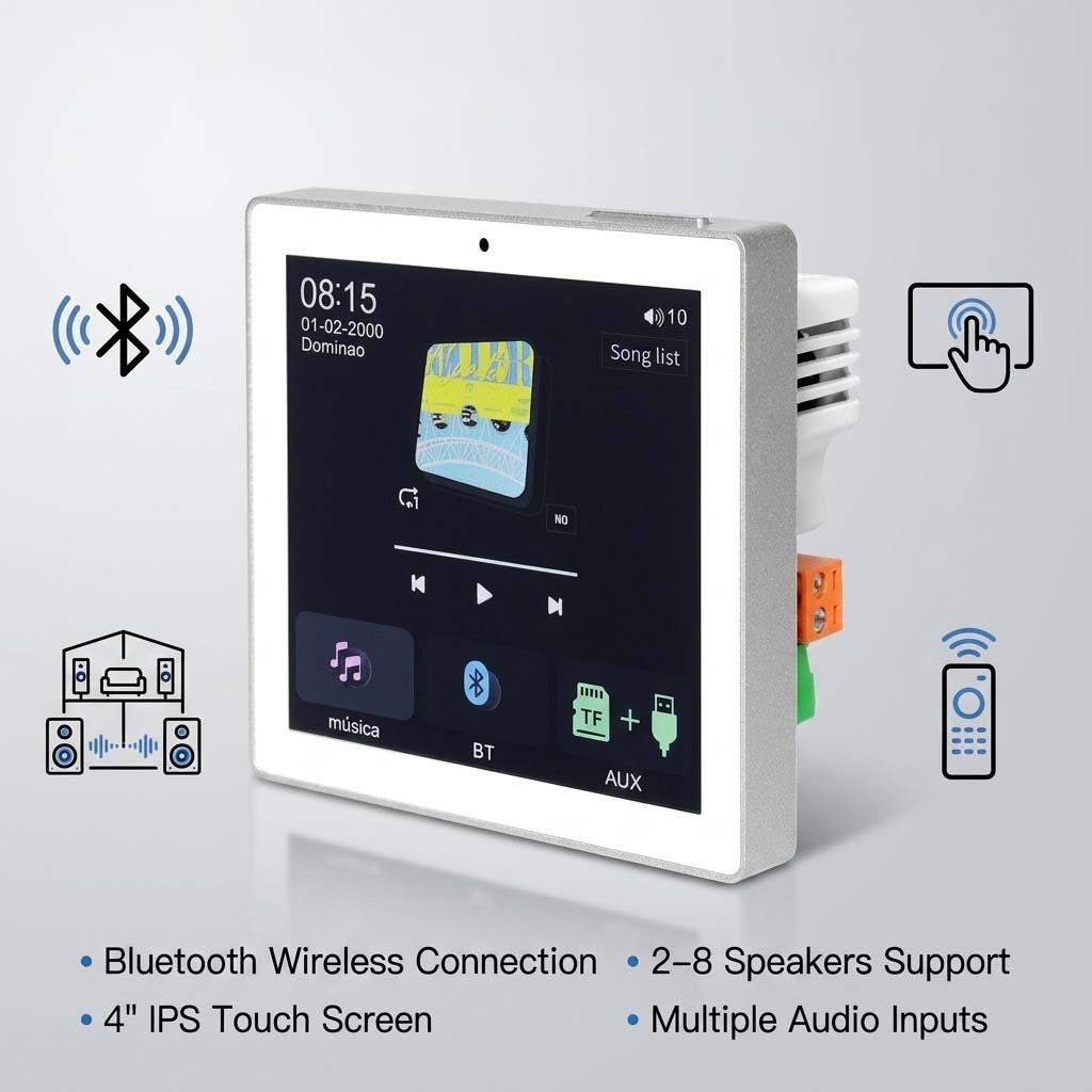 Tuya Smart Home Bluetooth Ampl - Tuya 4 Channel ulasan dan harga
