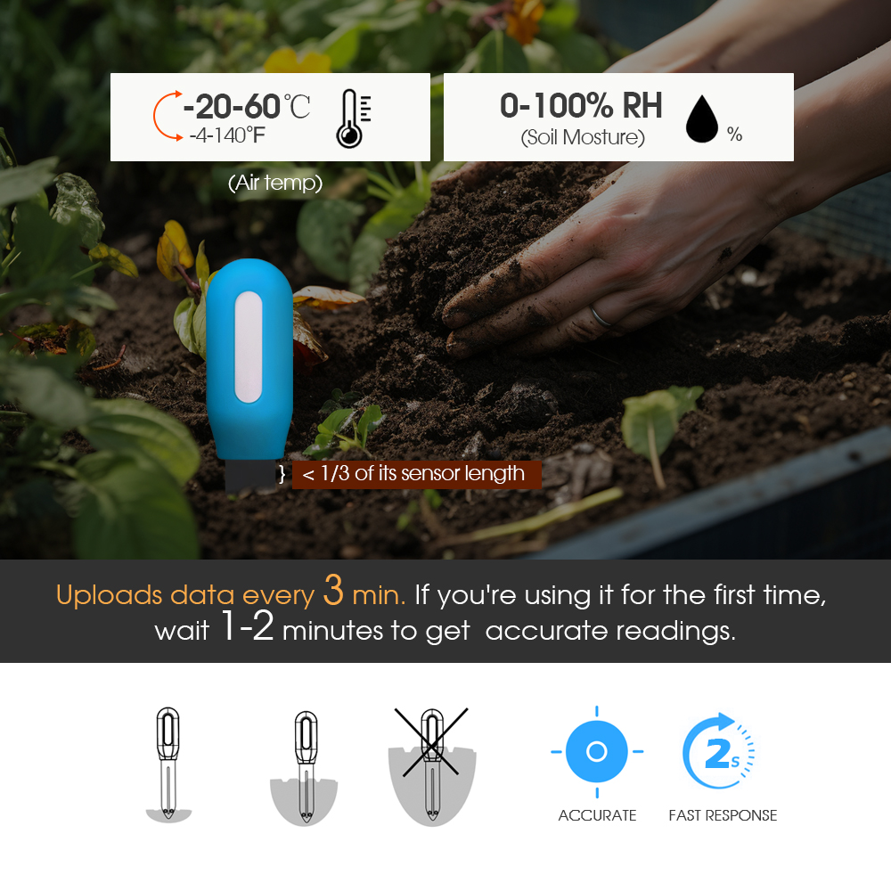 1 Buah Sensor Tanah Tuya Zigbe - Home Assistant Tuya ulasan dan harga