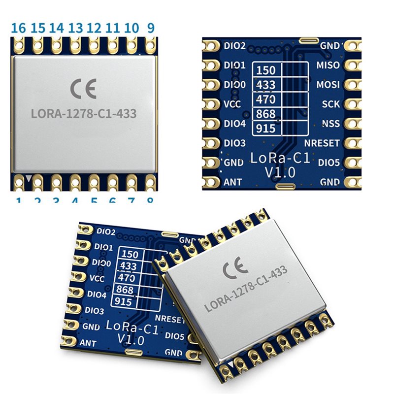 Lora1278-C1, Modul RF Nirkabel - Smart Home Module Iot ulasan dan harga