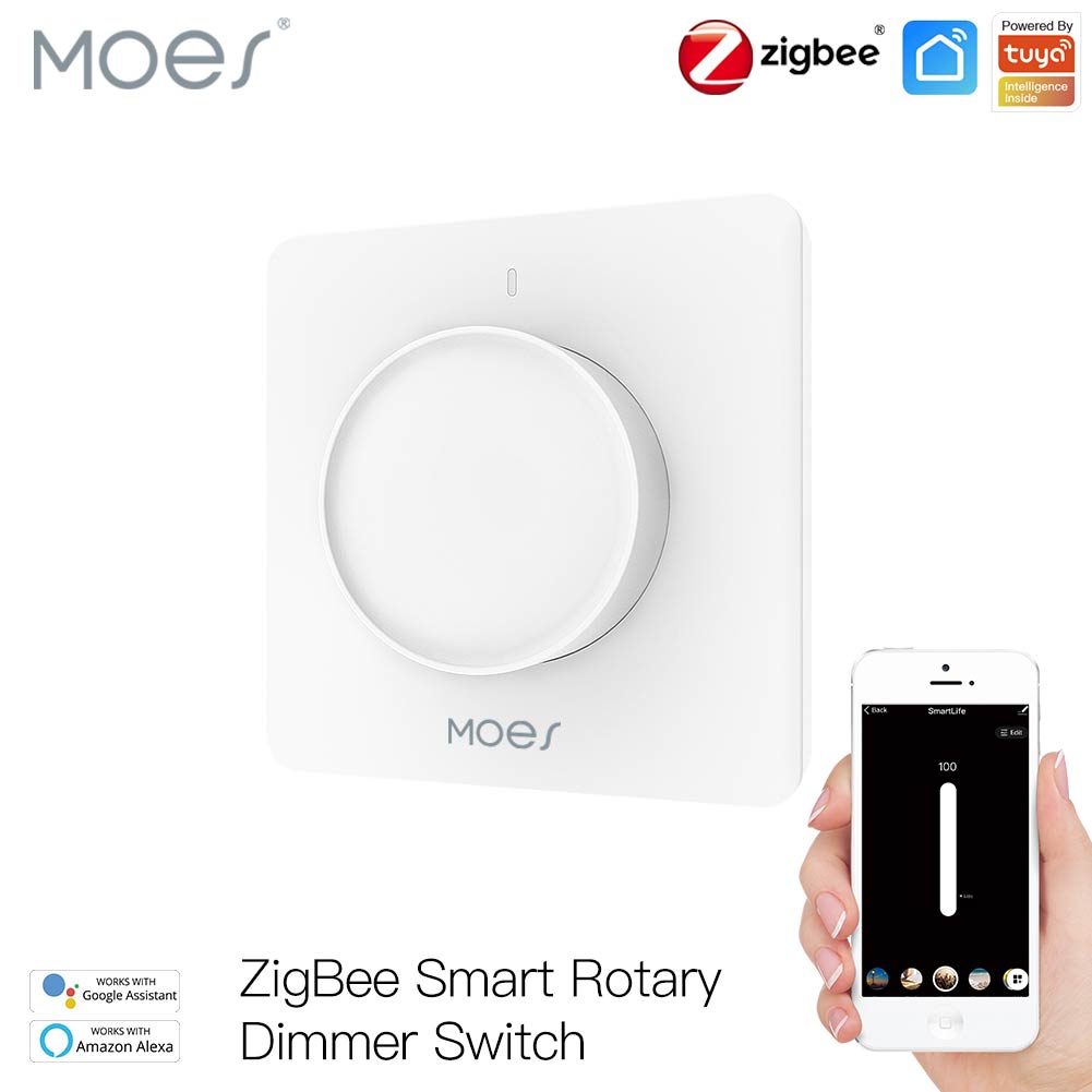 Sakelar Peredup Cerdas MOES Tu - Smart Relay Tuya ulasan dan harga