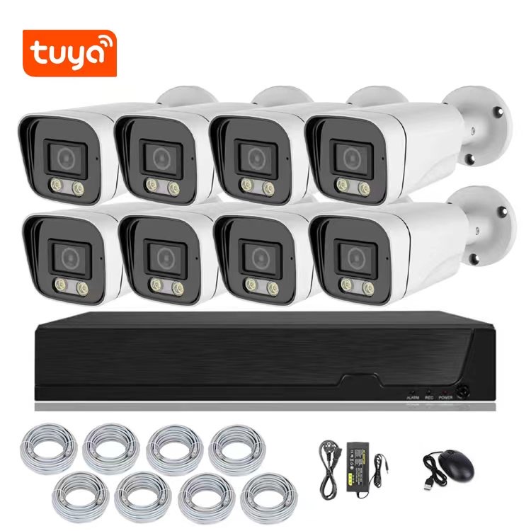Kit Kamera CCTV Tuya, Kamera I - Tuya 4 Channel ulasan dan harga